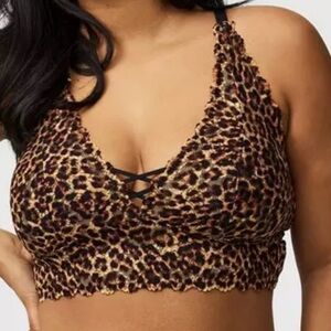 Lace Leopard Bralette